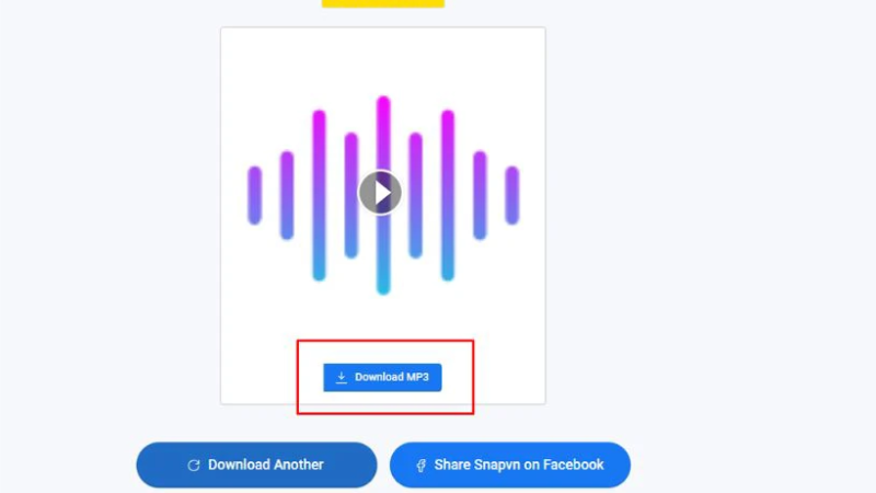 Nhấn chọn Download MP3