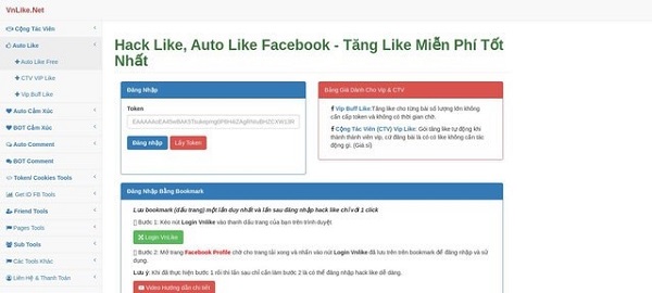 Cách tăng like cho ảnh đại diện Facebook bằng Vnlike rất hiệu quả